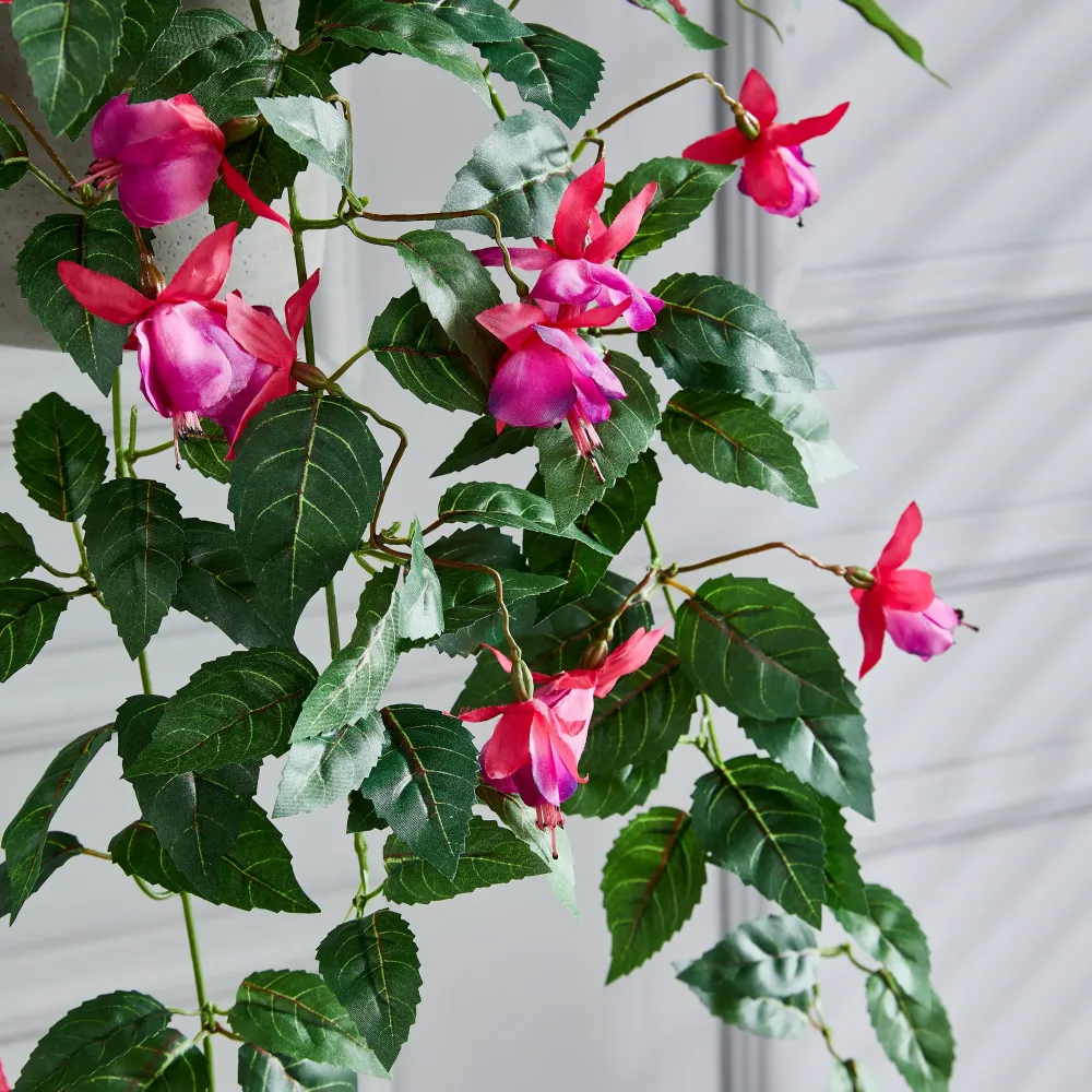 Künstlicher Hänge-Fuchsie – Ignatia | 80 cm