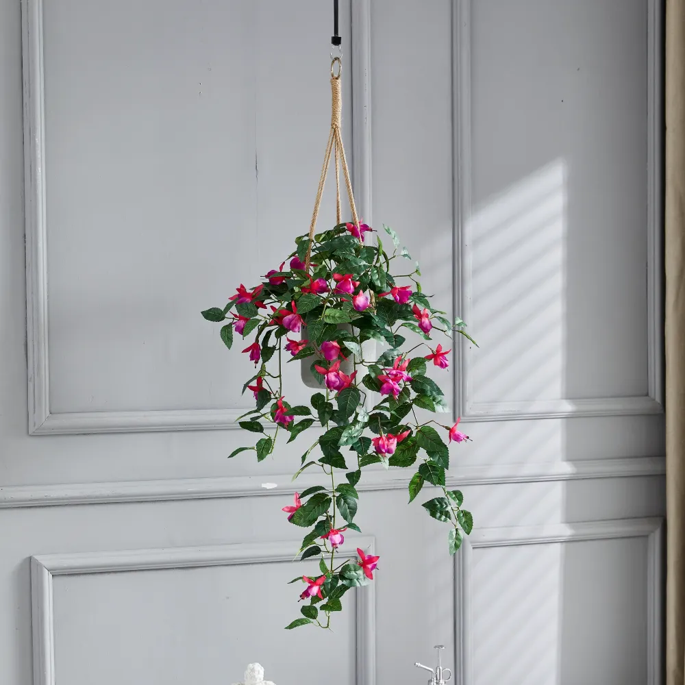 Künstlicher Hänge-Fuchsie – Ignatia | 80 cm