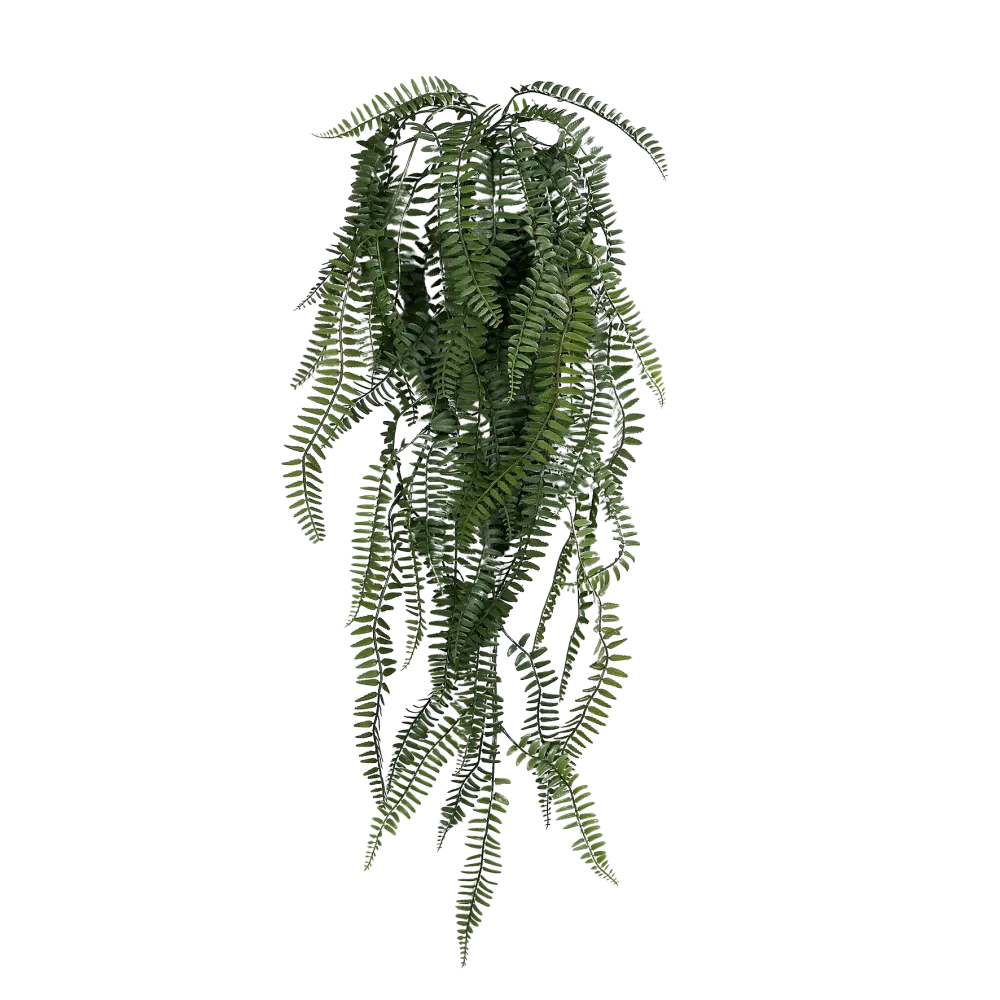 Künstlicher Hänge-Wurmfarn - Elanie | 86 cm