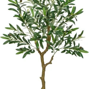 Künstlicher Olivenbaum 120cm groß für Innen & Außen - Fake