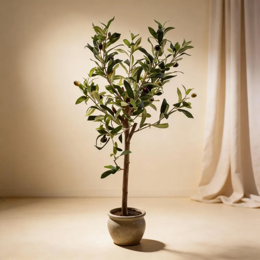 Künstlicher Olivenbaum H65cm Topf inklusive