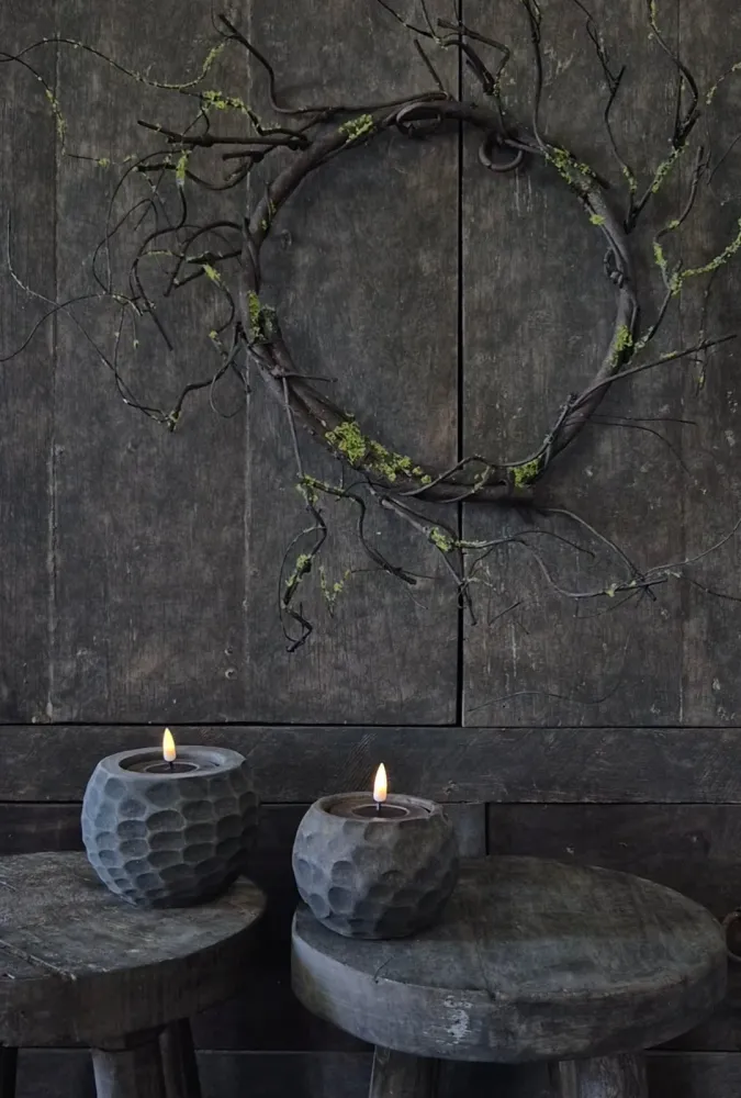 Künstlicher Weidenkranz - ⌀31cm