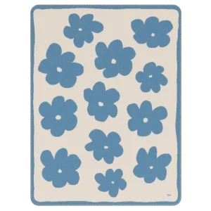 Koc FLO Himmelblau und Ecru
