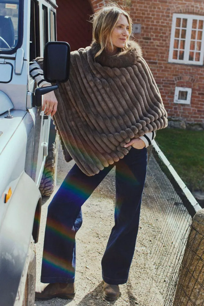 Kokan Cape 206734 | Desert Taupe W. Morel | Jacke von Freequent