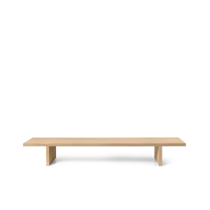 Kona Display Table - Natural Oak Veneer