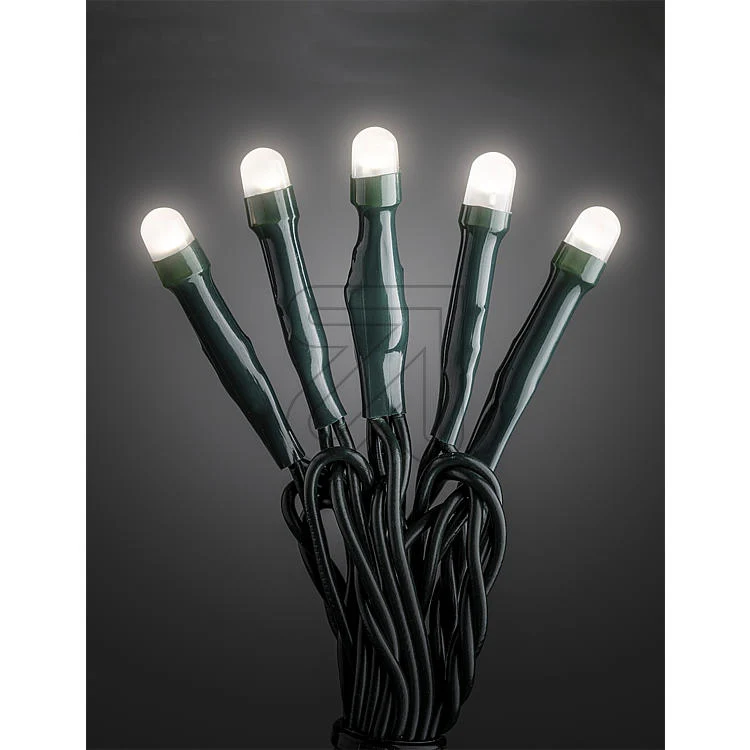 Konstsmide Micro LED Innenkette Lichterkette gefrostet 20 ww LED 6341-120