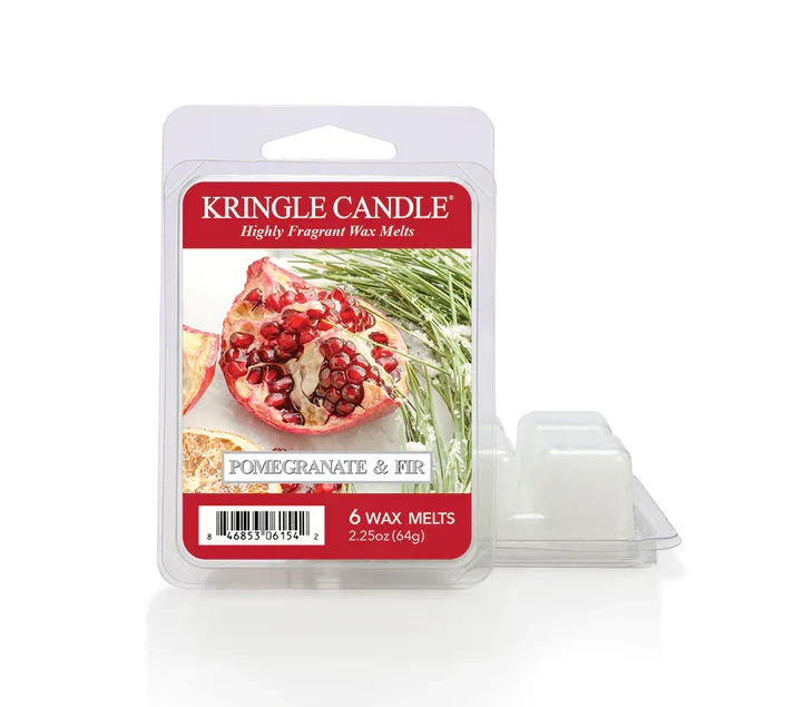 Kringle Candle - Pomegranate & Fir - Waxmelt - 64g