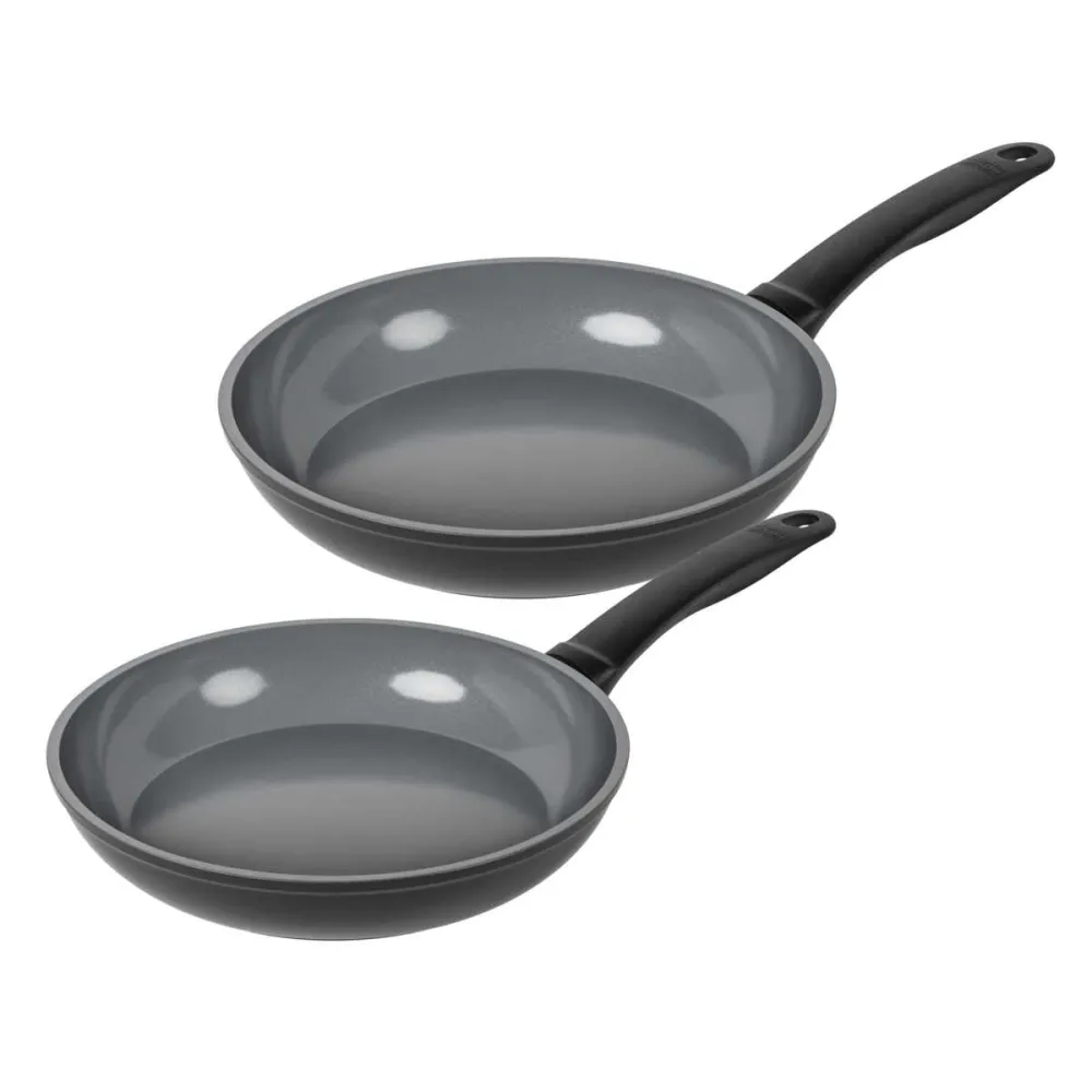 Kuhn Rikon Easy Ceramic Bratpfannen Set Ø 24 + 28 cm