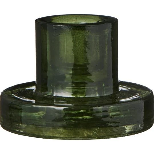 Ib Laursen Kerzenhalter Glas grün