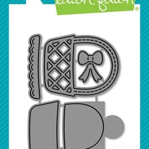 Lawn Fawn Reveal Wheel spring basket add-on Stand alone Stanzen