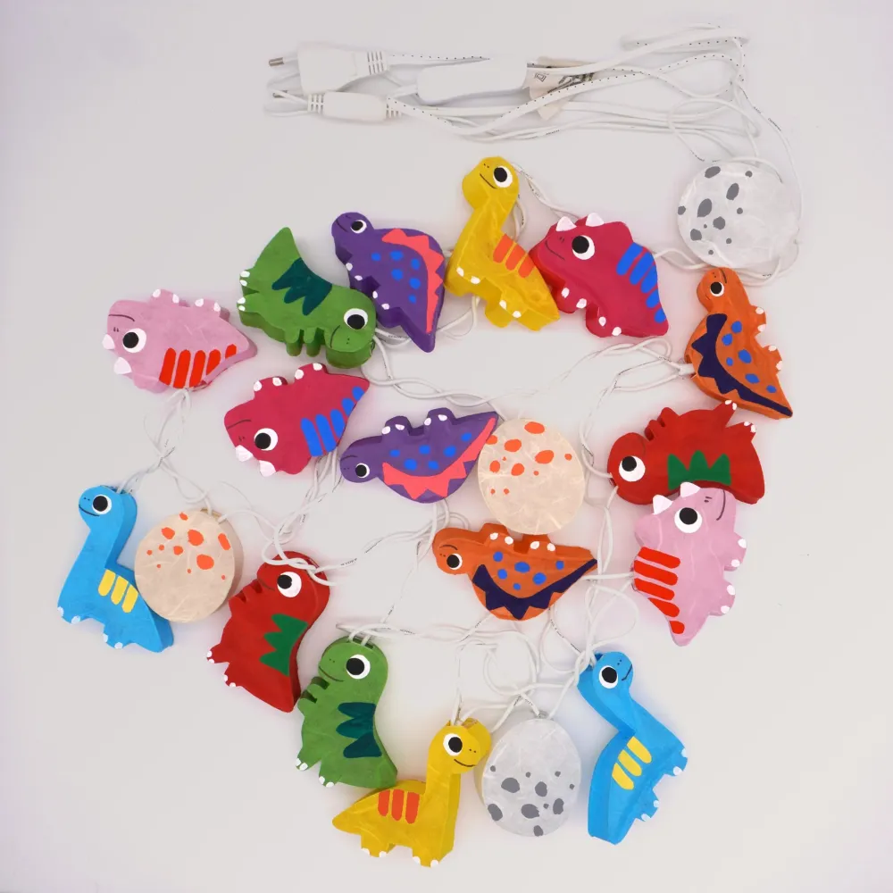 LED Lichterkette Dinosaurier | 20 Lichter