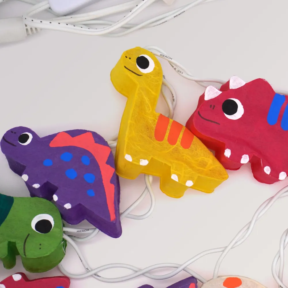 LED Lichterkette Dinosaurier | 20 Lichter