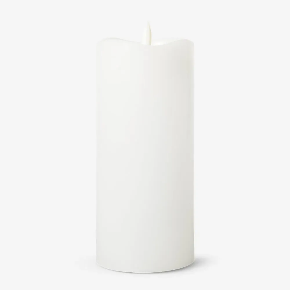 LED Stumpenkerze - 17 cm