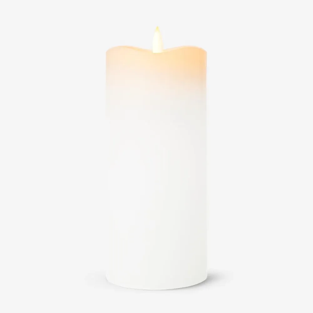 LED Stumpenkerze - 17 cm