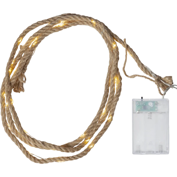 LED-Lichterkette Jutta 200 cm Batteriebetrieben mit Timer