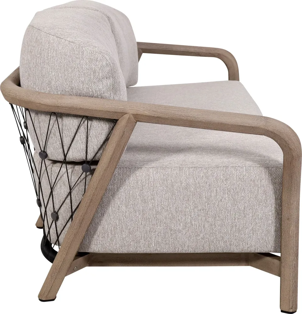 Les Jardins Chester 2-Sitzer-Sofa mit Kissen