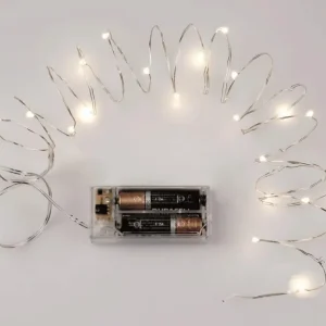 Lichterkette 20St für 2xAA 2m LED