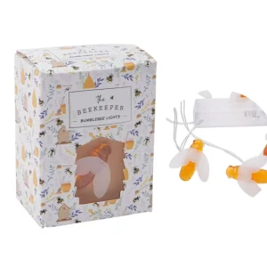 Lichterkette mit Bienenmotiv