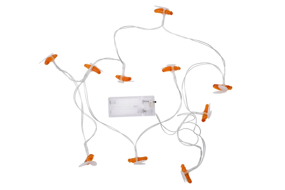 Lichterkette mit Bienenmotiv