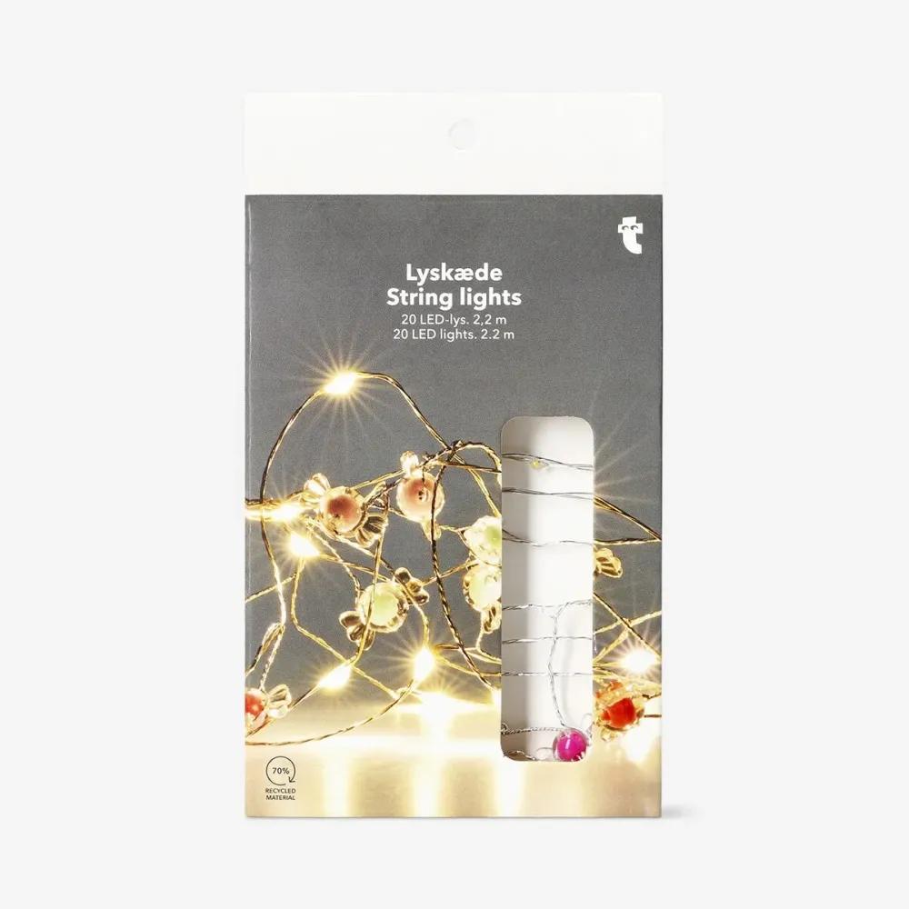 Lichterkette mit Süßigkeiten-LEDs - 230 cm