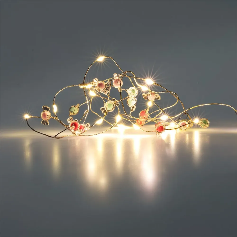 Lichterkette mit Süßigkeiten-LEDs - 230 cm