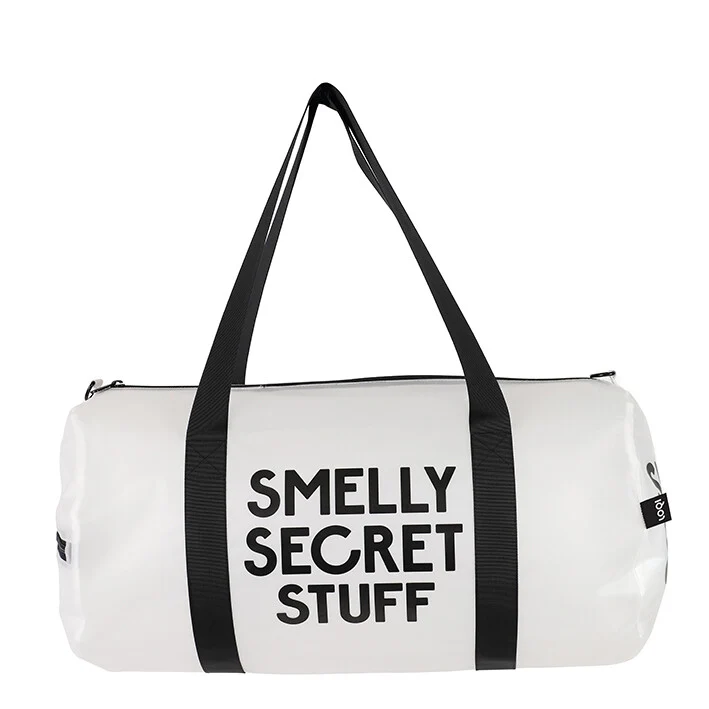 LOQI Weekender Transparent Geheim und Vertraulich