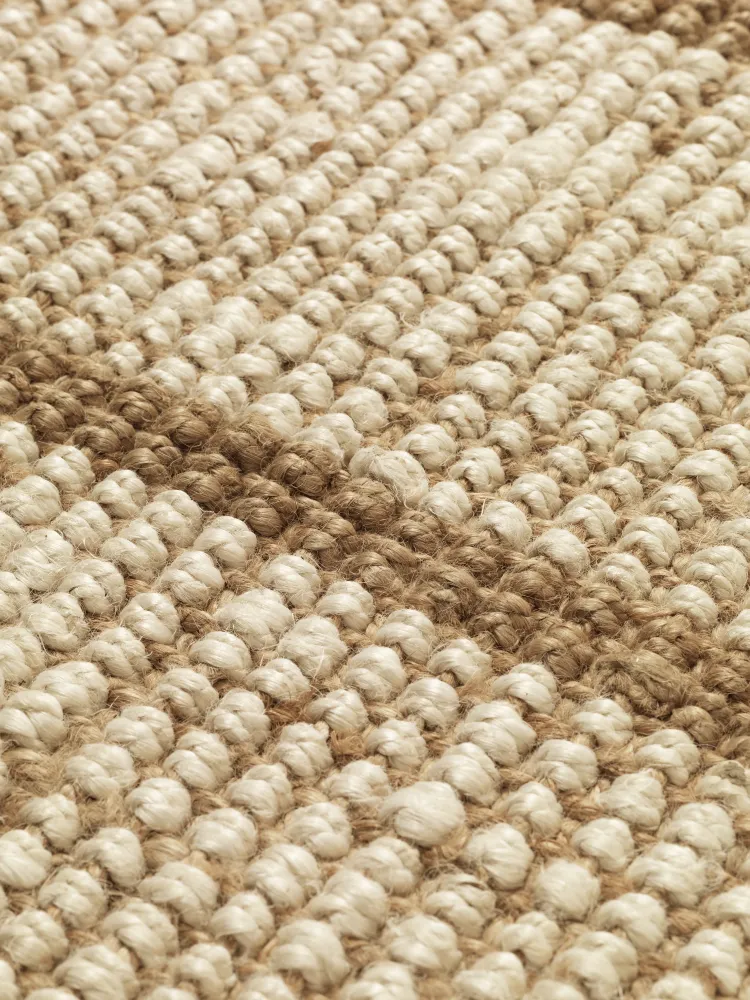 Läufer ATHENS STRIPES creme mit Jute