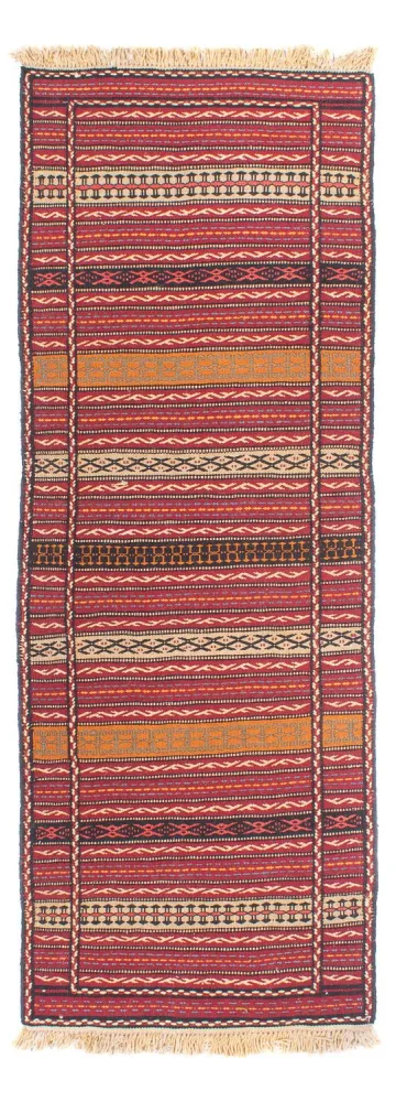 Läufer Kelim - Oriental - 200 x 70 cm - mehrfarbig