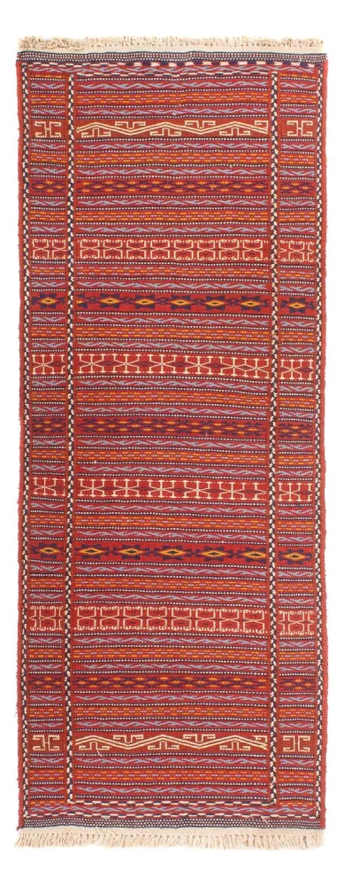 Läufer Kelim - Oriental - 200 x 70 cm - mehrfarbig