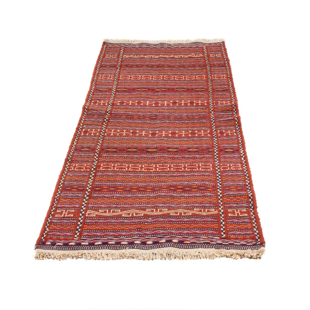 Läufer Kelim - Oriental - 200 x 70 cm - mehrfarbig
