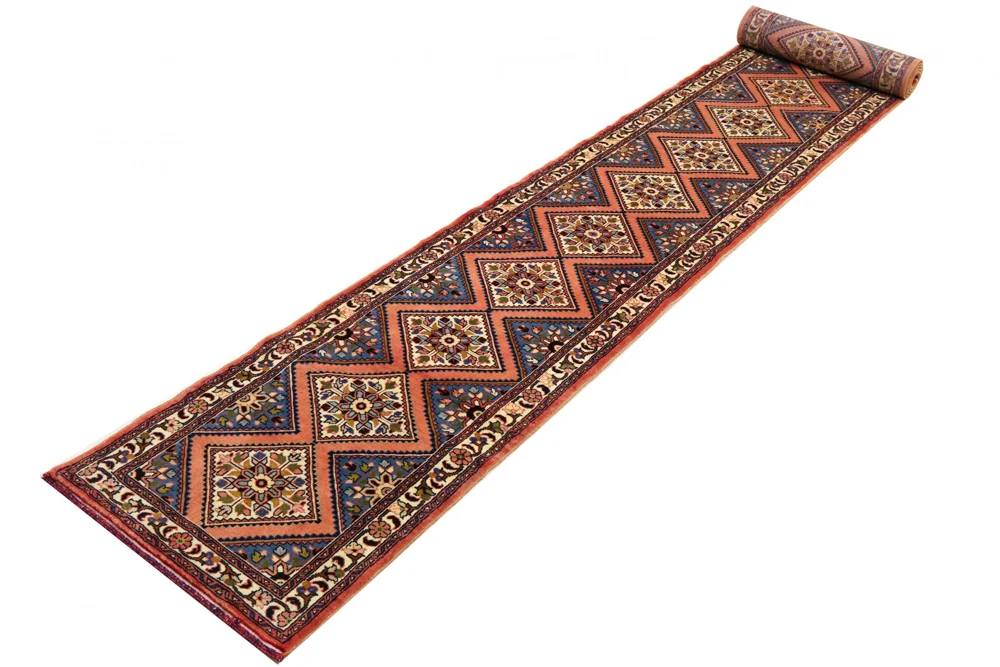 Läufer Perser - Classic - 482 x 68 cm - dunkelbeige