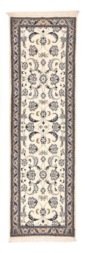 Läufer Perser - Nain - Royal - 202 x 58 cm - creme