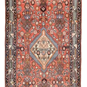 Läufer Perser - Nomadic - 200 x 81 cm - hellrot