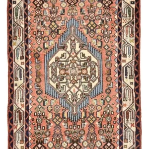 Läufer Perser - Nomadic - 212 x 80 cm - hellrot