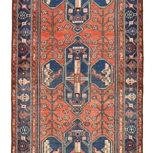 Läufer Perser - Nomadic - 292 x 102 cm - hellrot