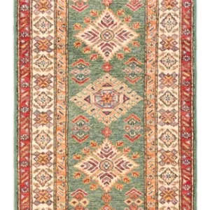 Läufer Ziegler - Kazak - 183 x 59 cm - grün