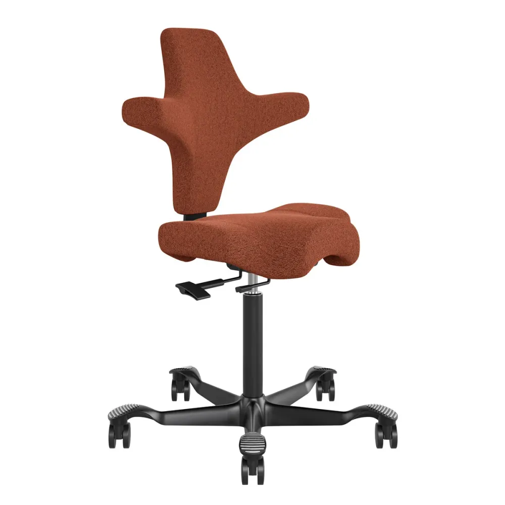 Lykke Ergonomischer Bürostuhl Comfort, Orange