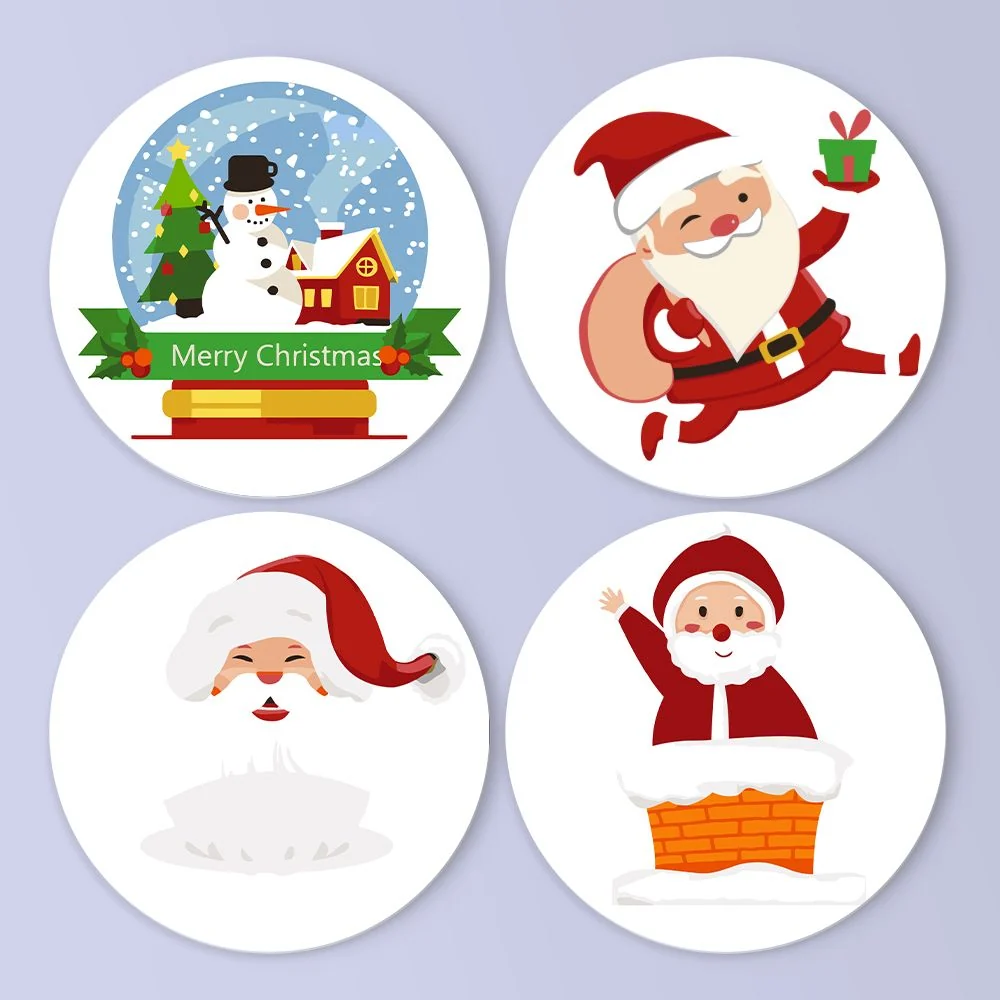 Malen nach Zahlen - Weihnachts-Tischsets | 4 Stück