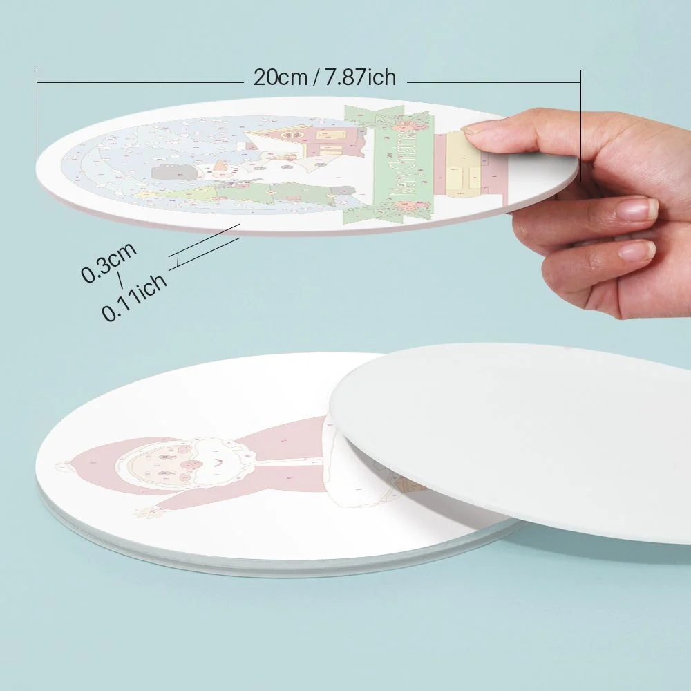 Malen nach Zahlen - Weihnachts-Tischsets | 4 Stück