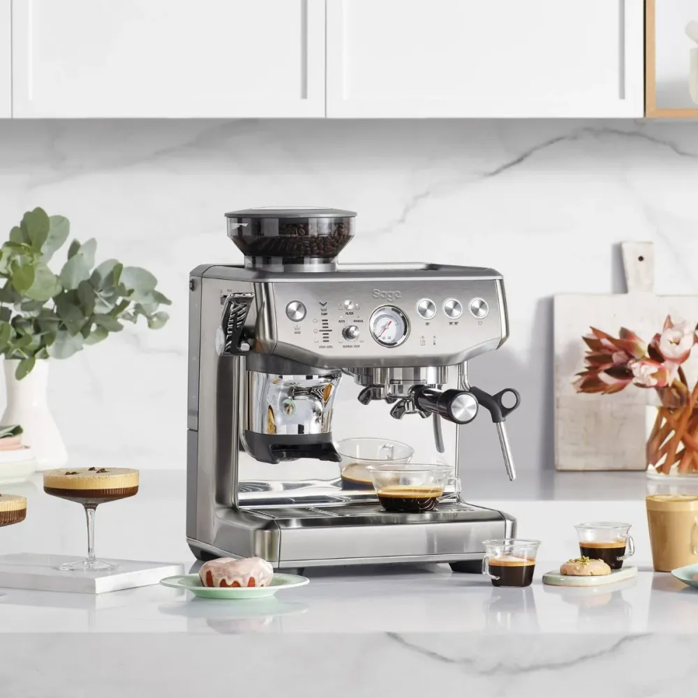 Manuelle Espressomaschine mit Mahlwerk Barista Express Impress Sage