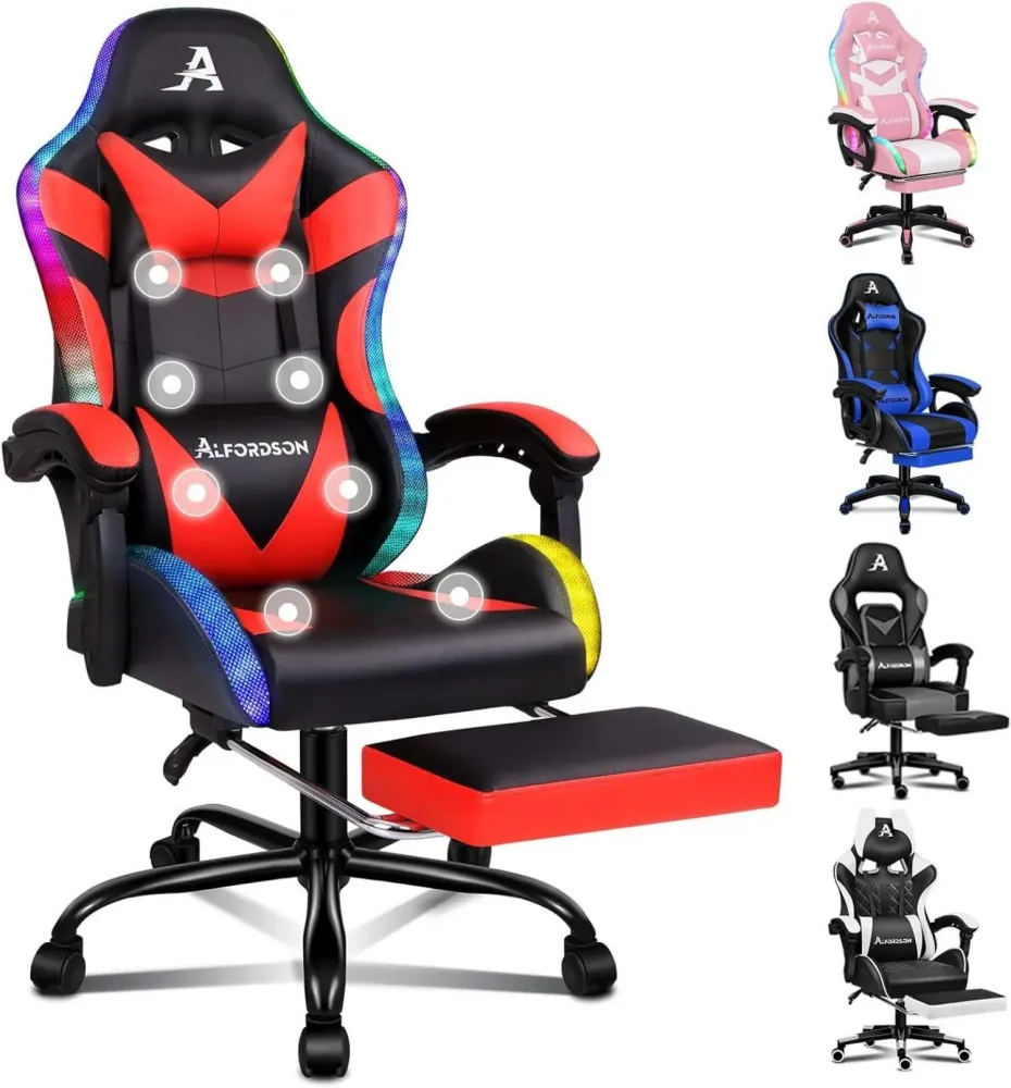 Massage-Gaming-Stuhl mit