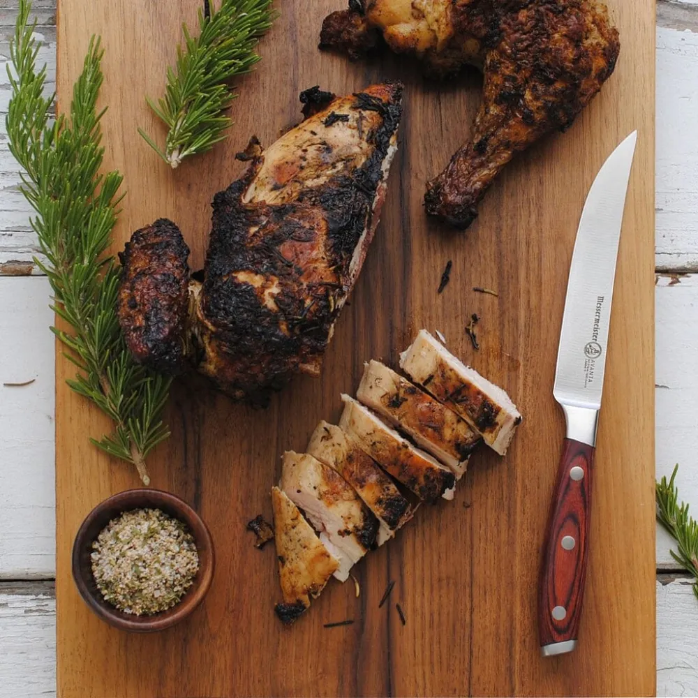 Messermeister - Avanta 4-teiliges Steakmesserset aus Pakkaholz