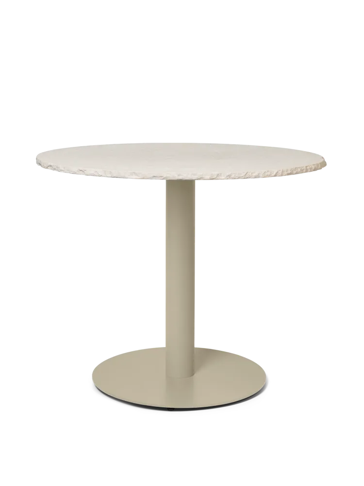 Mineral Dining Table - Bianco Curia - Cashmere