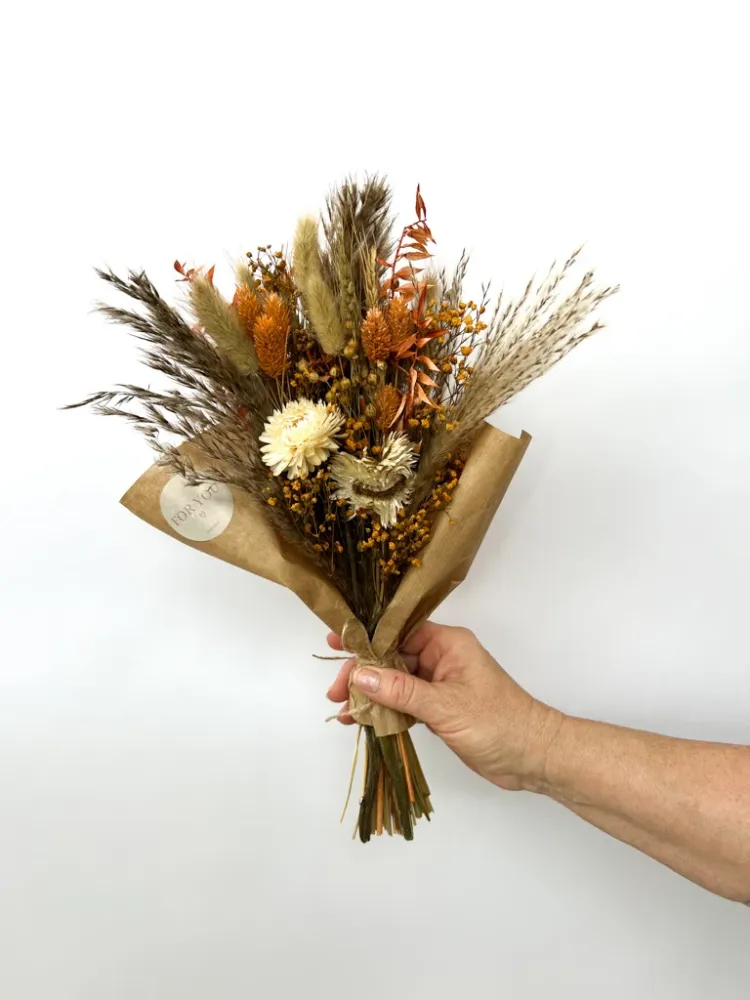 Mittlerer Trockenblumenstrauß "Fall"