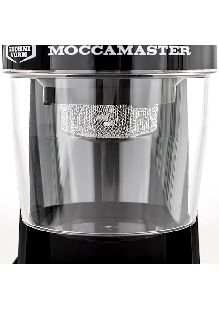 Moccamaster KM4 TT Kaffeemühle elektrisch Tischmodell, schwarz