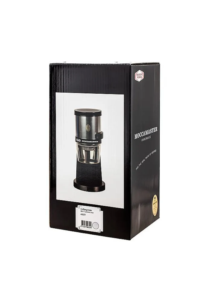Moccamaster KM4 TT Kaffeemühle elektrisch Tischmodell, schwarz