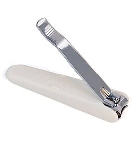 Nagelknipser mit Auffangbehälter