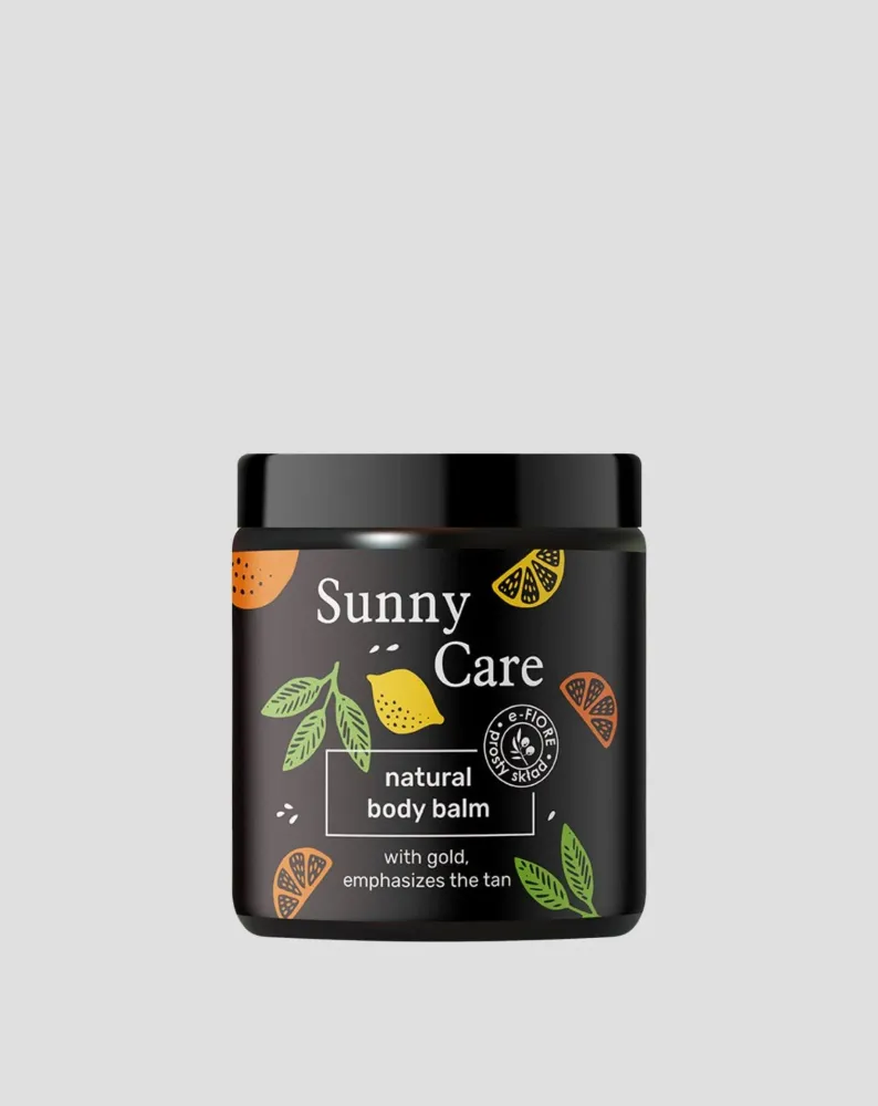 Natürlicher After-Sun-Balsam, der die Bräune aufhellt und verstärkt Sunny Care E-Fiore