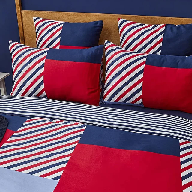 Nautica Morris Bettbezug-Set, 135x200+80x80 Cm NAUTICA HOME