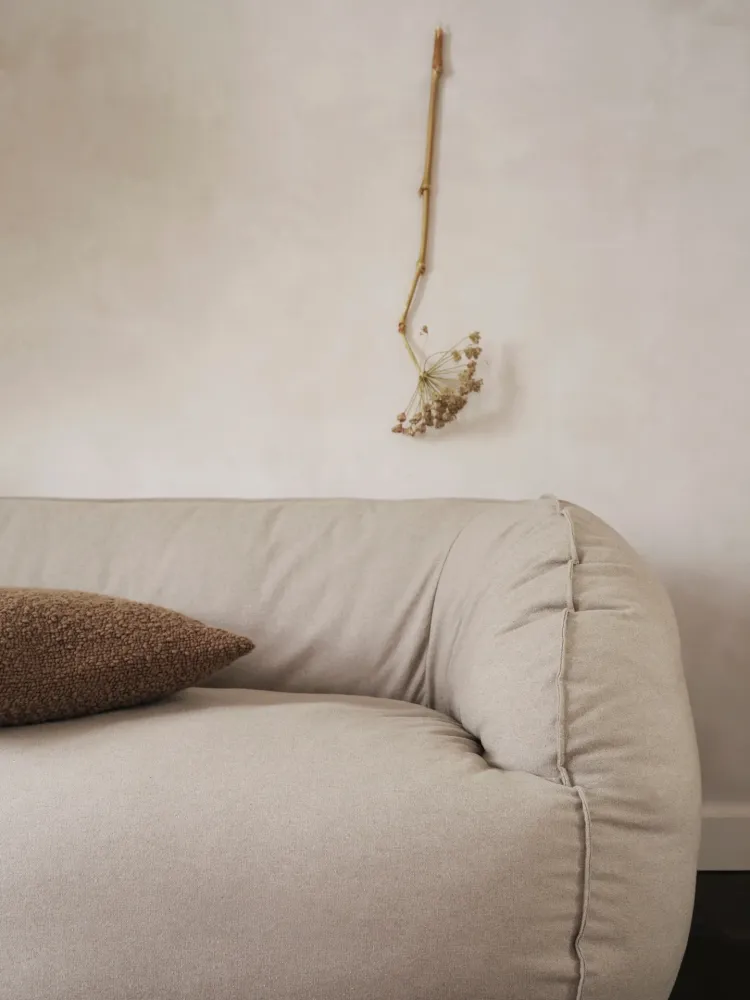NESTEN 2-Sitzer-Sofa beige